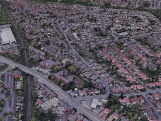 Chester City, UK (2023) 3D Model preview