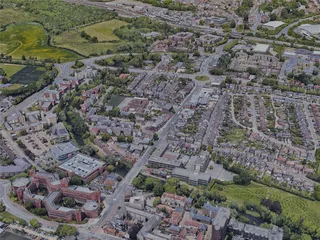 Colchester City, UK (2022) 3D Model preview