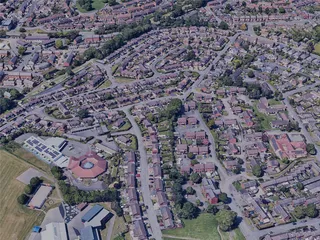 Hereford City, UK (2023) 3D Model preview