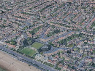 Worthing City, UK (2024) 3D Model preview