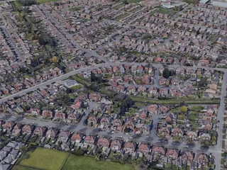Lincoln City, UK (2023) 3D Model preview