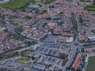 Wells City, UK (2022) 3D Model preview