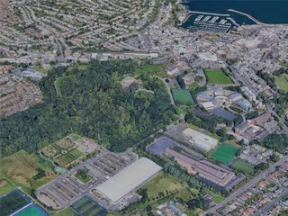 Bangor City, UK (2024) 3D Model preview