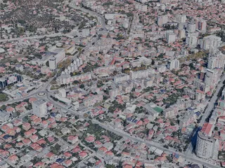 Elbasan City, Albania (2024) 3D Model preview
