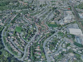 Perth City, UK (2024) 3D Model preview