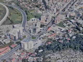 Shkoder City, Albania (2024) 3D Model preview