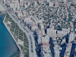 Vlore City, Albania (2024) 3D Model preview
