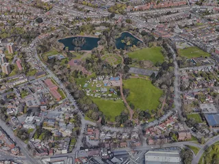 Wolverhampton City, UK (2022) 3D Model preview