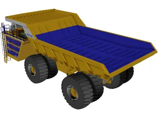Belaz 75710 3D Model preview
