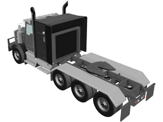 Kenworth T800 3D Model preview