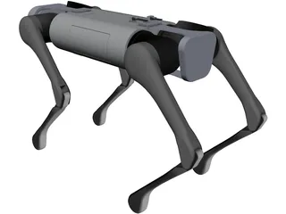 Unitree Aliengo 3D Model preview