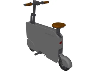 Honda Motocompacto 3D Model preview