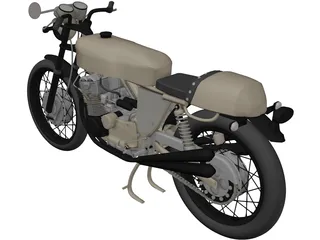 Moto Guzzi 3D Model preview