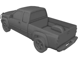 Chevrolet Silverado (2001) 3D Model preview