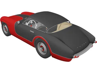 Tatra JK2500 3D Model preview