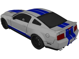 Ford Mustang Shelby GT 3D Model preview