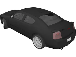 Dodge Charger SRT 8 3D Model preview