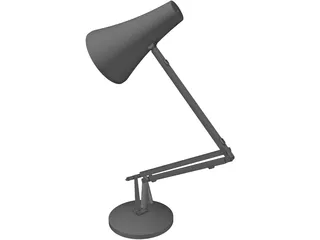 Anglepoise Lamp 3D Model preview