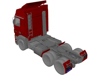 Mercedes-Benz Axor 2046 3D Model preview