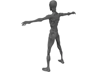 Zombie 3D Model preview