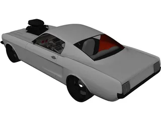 Ford Mustang (1963) [Charged] 3D Model preview