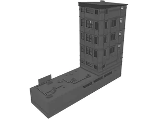 Autoservice 3D Model preview
