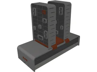 Building Modern 3D Model preview