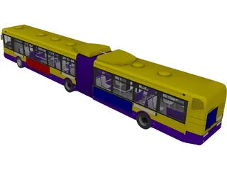 Bus Renault 3D Model preview