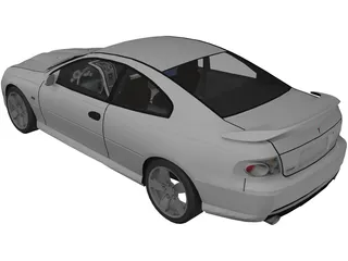 Pontiac GTO 3D Model preview