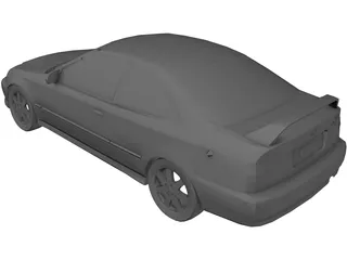 Honda Civic 3D Model preview