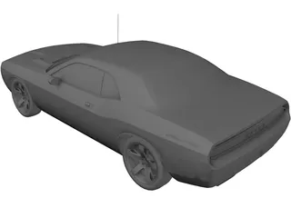 Dodge Challenger (2007) 3D Model preview