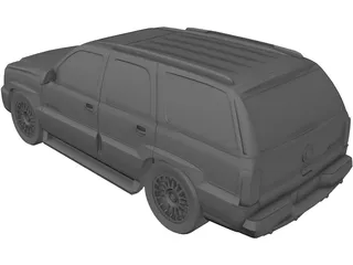 Cadillac Escalade 3D Model preview
