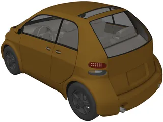 Concept Car 3D Model preview