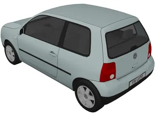 Volkswagen Lupo 3D Model preview