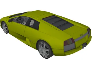 Lamborghini Murcielago 3D Model preview