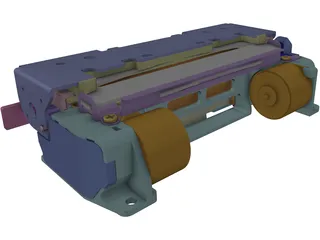 Printer 3D Model preview
