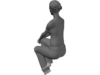 Woman 3D Model preview