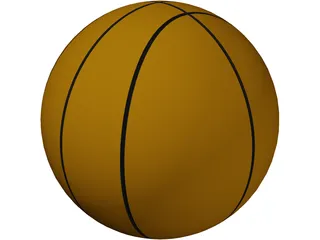 Basketball 3D Model preview