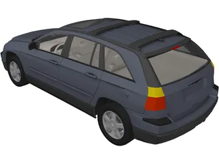 Chrysler Pacifica 3D Model preview