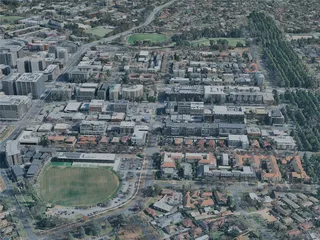 Canberra City, Australia (2023) 3D Model preview