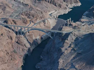 Hoover Dam, USA (2024) 3D Model preview