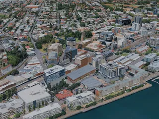 Newcastle City, Australia (2024) 3D Model preview