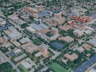 Oklahoma City, OK, USA (2024) 3D Model preview