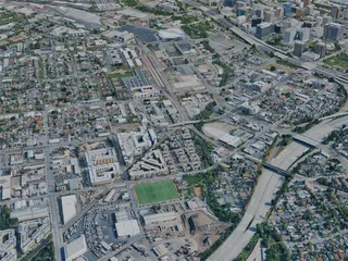 San Jose City, CA, USA (2024) 3D Model preview