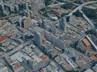 Sao Paulo City, Brazil (2024) 3D Model preview
