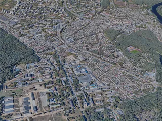 Alytus City, Lithuania (2023) 3D Model preview