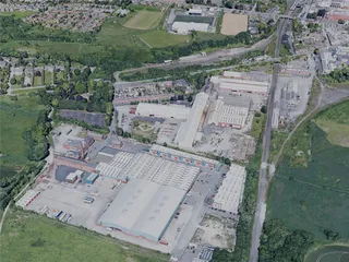 Dundalk City, Ireland (2023) 3D Model preview