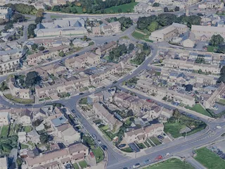 Galway City, Ireland (2024) 3D Model preview
