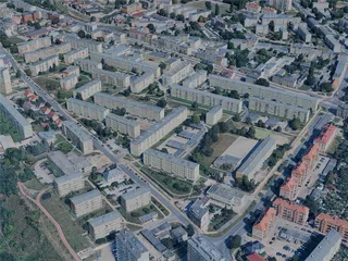 Grudziadz City, Poland (2024) 3D Model preview