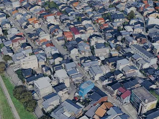 Kanazawa City, Japan (2024) 3D Model preview